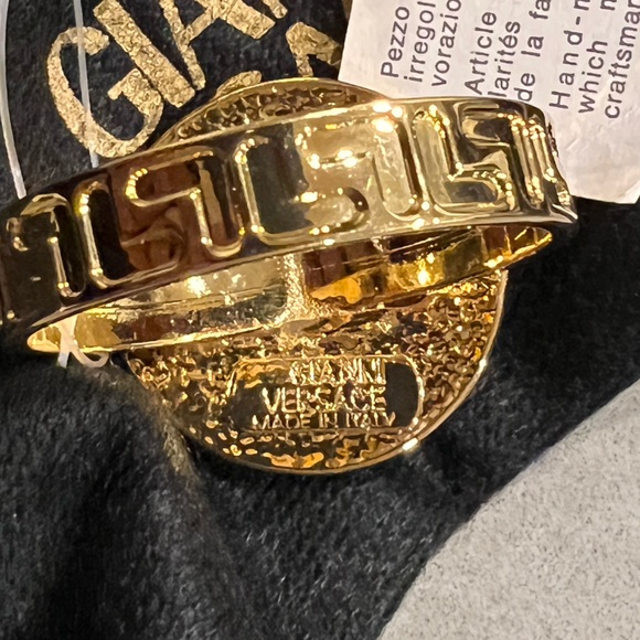 Gianni Versace 2 Vintage Napkin Holders Handmade In Italy. - Picture 5 of 8